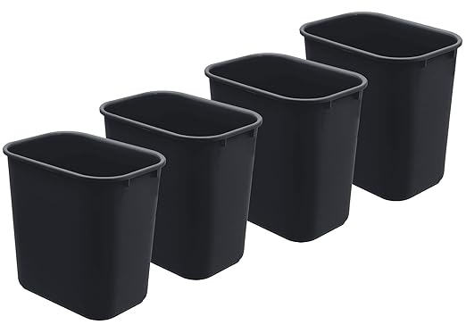 Acrimet Wastebasket, Deskside Bin, 6.75 Gallon/ 27 Quart/ 24 Liter by Organizingyourlife