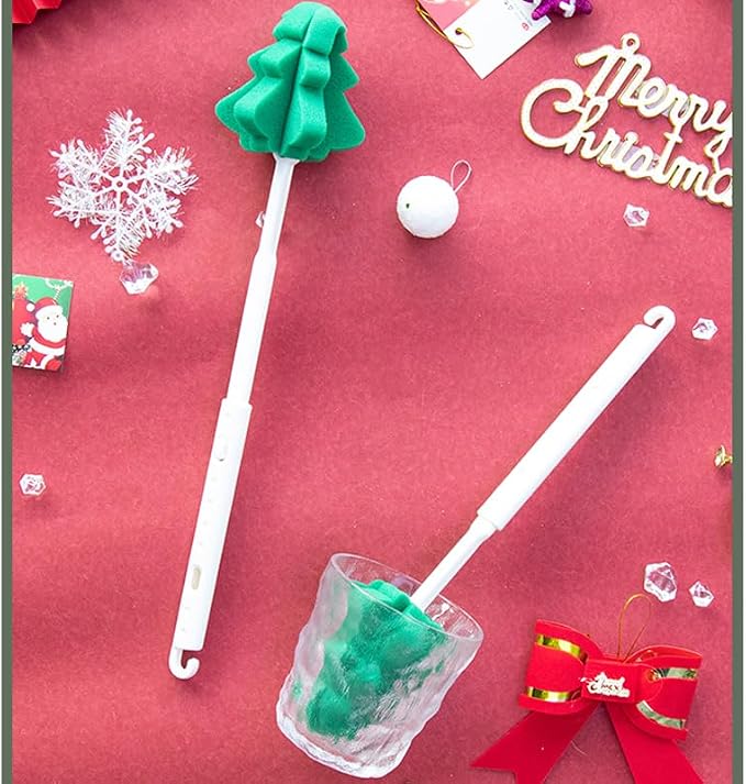 Bottle Soft Brushs Sponge Bottle Brushes Cleaning Brushs Set - Image 4
