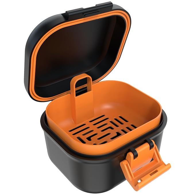 ARGOMAX Leak Proof Denture Bath Cup, Portable Soaking Denture Box, Denture Bath by ARGOMAX