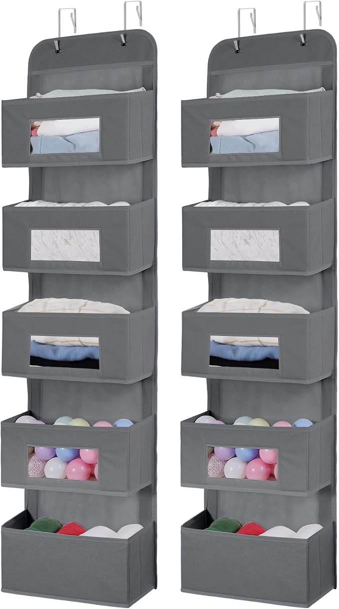 5-Shelf Over The Door Hanging Organizer by MAXHouser