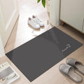 Ultra Thin Door Mat Indoor Entrance, 1/10 in Thin Door Mats by LYGLIGH