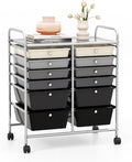 GOFLAME 12-Drawer Rolling Storage Cart, Mobile Utility Cart by GOFLAME