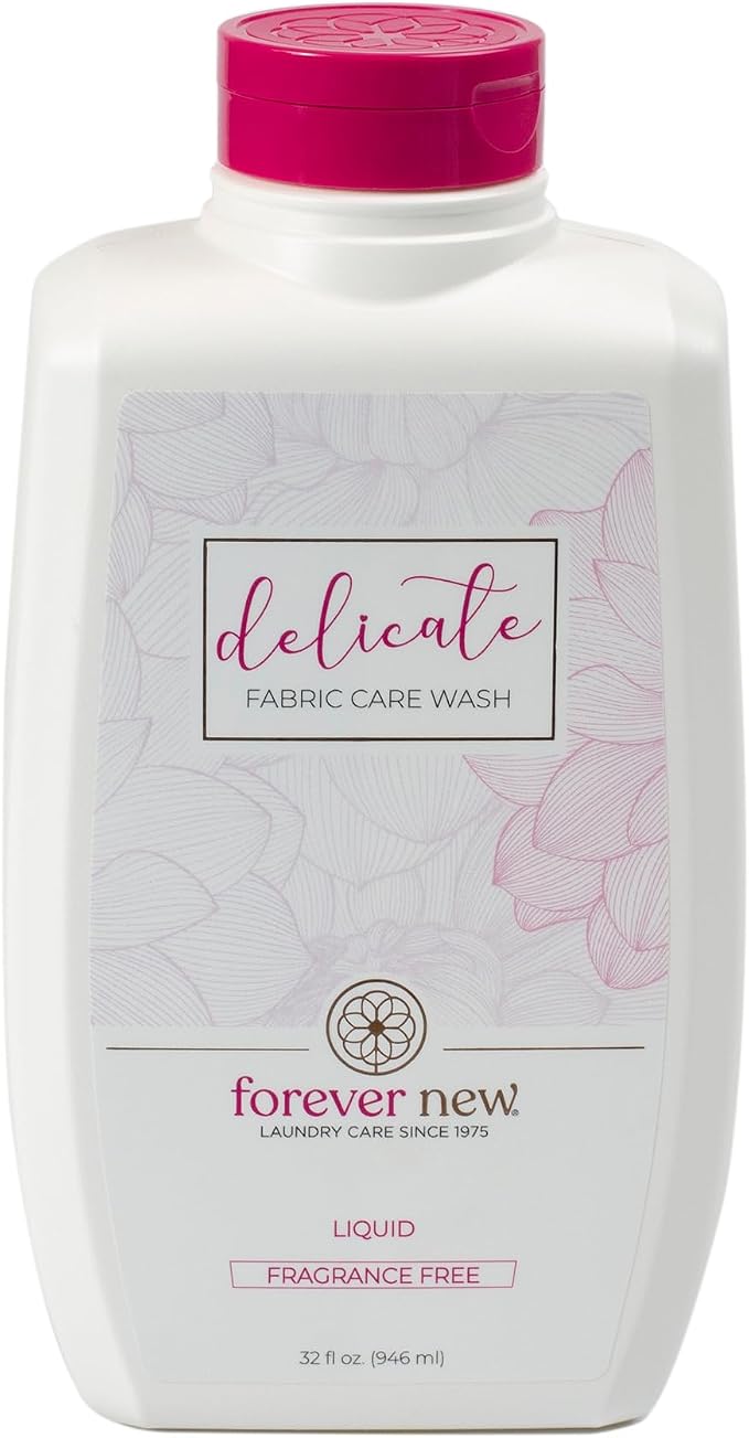 Forever New 32oz Liquid Unscented Fabric Care Wash 2 Pack Natural Laundry - Image 4