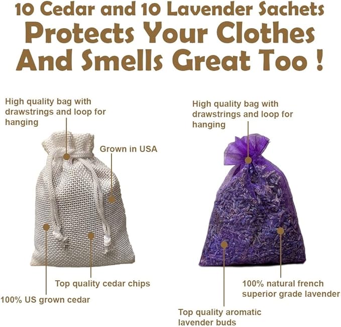 Cedar Chips and Lavender Sachets - Image 9