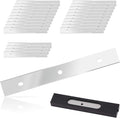 EHDIS 6 inch Razor Blades Paint Scraper Replacement Stainless Steel Blades by EHDIS