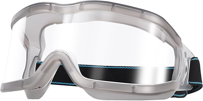 Chemistry Lab Safety Goggles, that Fit Over Glasses, Scientific, Construction by MOVNUOCA