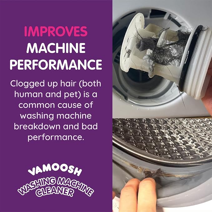 Vamoosh 6-in-1 Washing Machine Cleaner | Dissolves Pet Hair | Leaves No Residue - Image 6