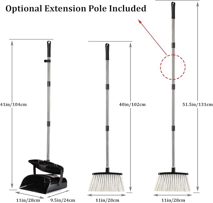 Broom and Dustpan Set for Home - Image 4