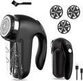 Electric Fabric Shaver with LED Display, 2-Speeds Lint Remover, Rechargeable by Home