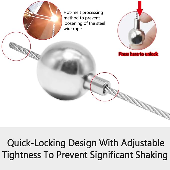 Furniture Anchors 2 Pairs No Drill Heavy Duty Anchors Fridge Lock Adjustable - Image 5
