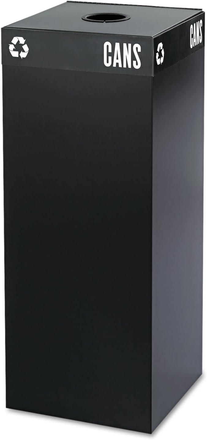 Safco Hallmark 2983BL Public Square Recycling Receptacle Base by SafcoProducts