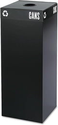 Safco Hallmark 2983BL Public Square Recycling Receptacle Base by SafcoProducts