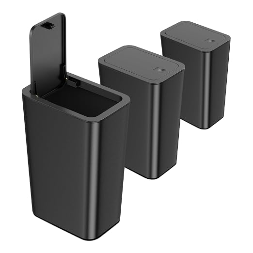 N. NETDOT 3 Pack Small Trash Can by NNETDOT