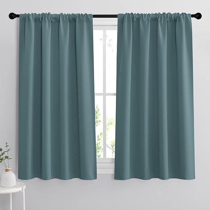 RYB HOME Blackout Curtains for Bedroom, Privecy Thermal Insulating Energy by RYBHOME