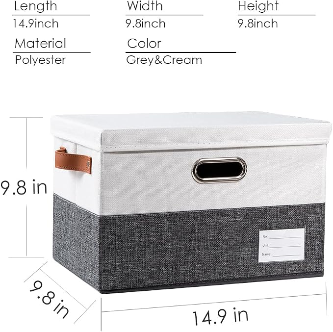 PRANDOM Foldable Storage Bins - Image 4