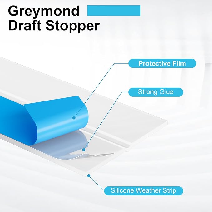 Weather Stripping Door Seal, Silicone Strip - Image 3