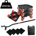 Furniture-Dolly-Furniture-Movers with-5-Wheels, Furniture Sliders Lifters Tool by KAZBFDUBGivesLovetoFamily