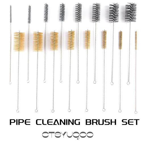 16 Inch Extra Long Pipe Cleaning Brush Set Abrasive Filament, 8 Piece Variety - Image 7
