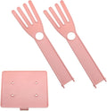 Pink Glove Holder 15x12x34cm Multifunctional Rubber Glove Drainer Towel Storage by Dsjnf