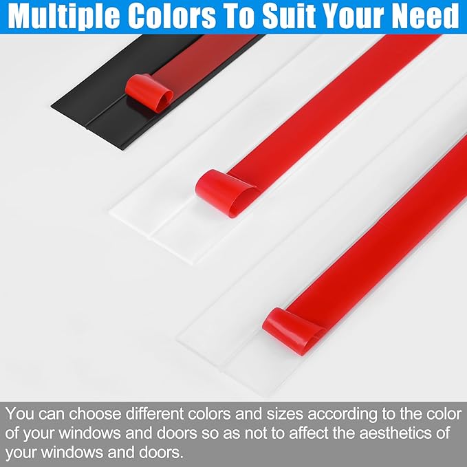 Draft Seal Tape for Doors and Windows 3 in x 40 Ft Silicone Weather Stripping - Image 4