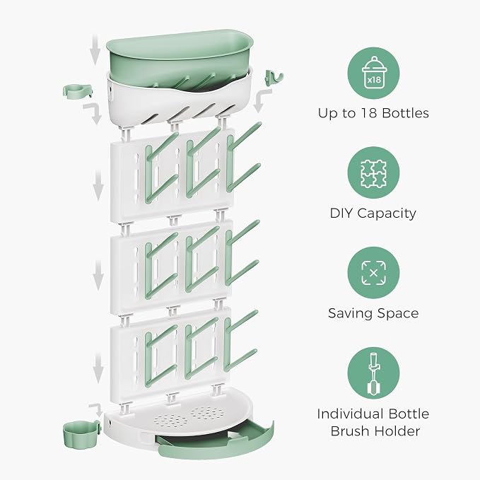 Momcozy DIY Larger Bottle Drying Rack - Image 9