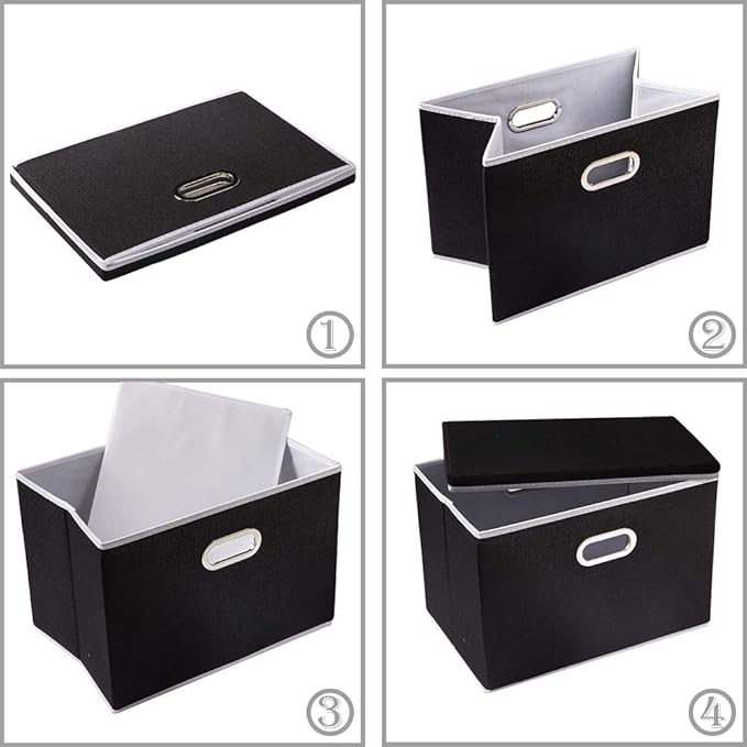 PRANDOM Large Foldable Storage Boxes - Image 6
