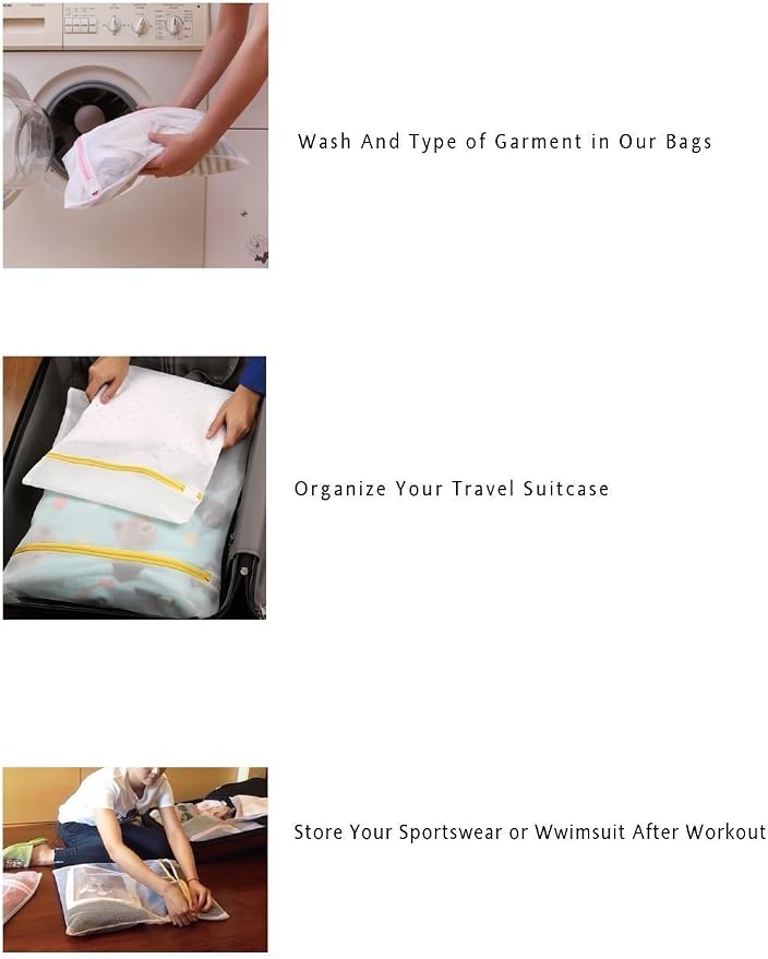 Washing Bags, Clothing Washing Bags, 5 Medium - Image 9