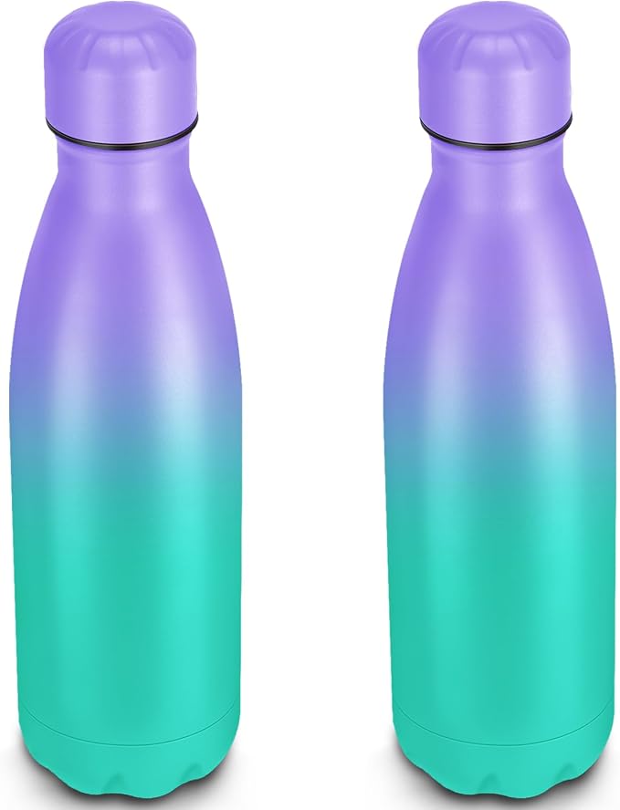 25oz Cola-Bottle Shaped Stainless Steel Leak-proof Water Bottle, Double Wall by Unknown