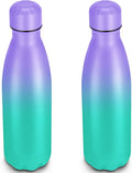 25oz Cola-Bottle Shaped Stainless Steel Leak-proof Water Bottle, Double Wall by Unknown