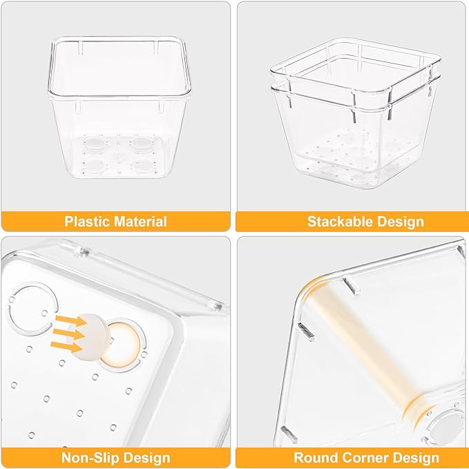 SMARTAKE 22-Piece Drawer Organizer - Image 5