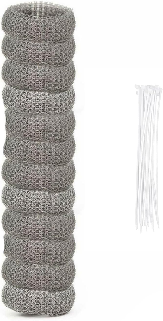 Stainless Steel Lint Traps for Washing Machine Drain Hose – Mesh Filter by Unknown