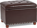 Leather Storage Ottoman Bench Foot Rest Stool by DecentHomefocusoneveryonessmallfamilySimplefurnitureSophisticatedlifestyleYourspaceplannerknowyoubetterbecausemoreprofessional
