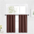 RYB HOME Blackout Curtains for Kitchen, Small Window Curtains Blinds, Thermal by RYBHOME