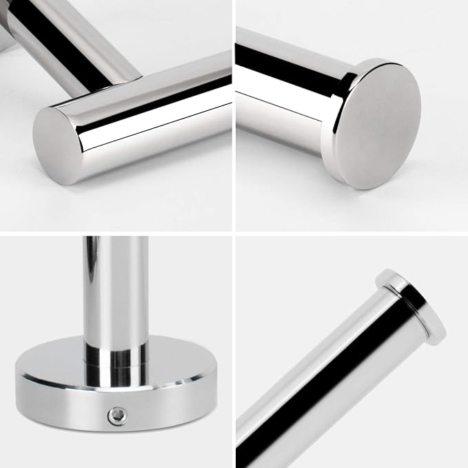 NearMoon Bathroom Toilet Paper Holder, Premium SUS304 Stainless Steel Rustproof - Image 4