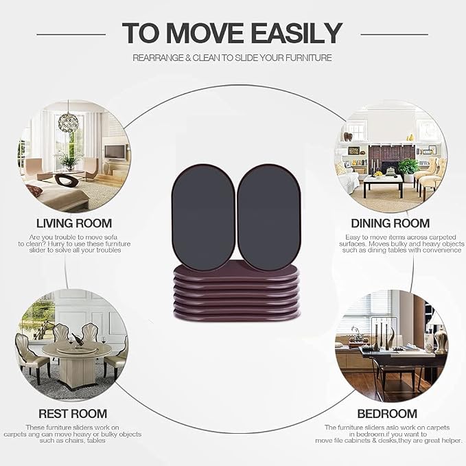 Reusable Large Furniture Sliders - Image 4