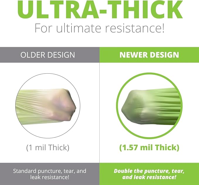 30-33 Gallon Compostable Trash Bags - Image 4