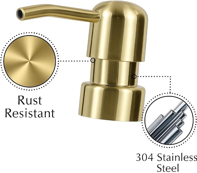Emerson Essentials Soap Dispenser, Dish Soap Dispenser, Soap Dispenser Bathroom - Image 5