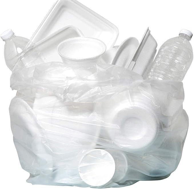Aluf Plastics High Density Trash Bags, 30 Gallon, 10 Micron, - Image 4