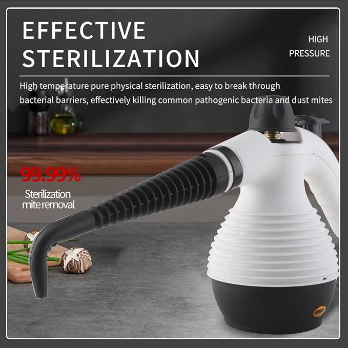 Steam Cleaner, Pressurized Handheld Mop Steam Cleaner - Image 4