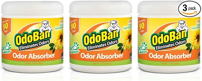 OdoBan Solid Odor Absorber Eliminator by OdoBan