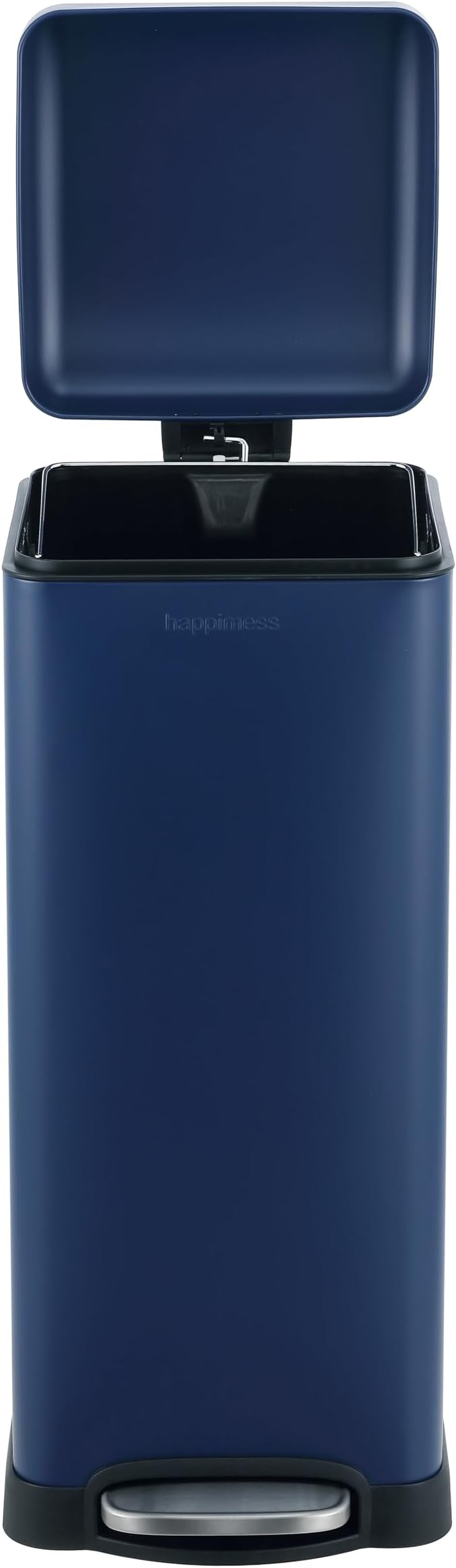 happimess HPM1007H Betty Retro 8-Gallon Step-Open Trash Can, Fingerprint - Image 7