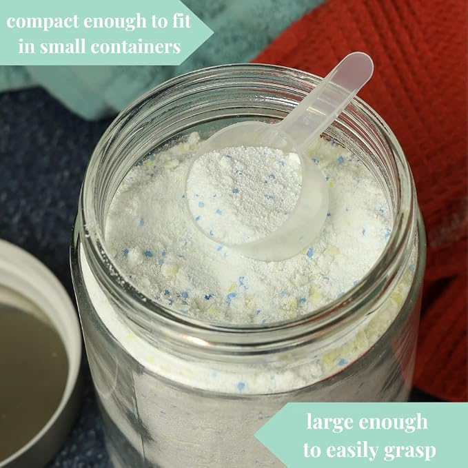 4 Pack – 1 Tablespoon Plastic Measuring Scoop – 14.8 cc / 14.8 ml / ½ oz. – - Image 5