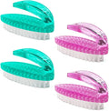 Handle Grip Nail Brush for Cleaning Fingernails Hands & Under Nails, Stiff by AMERWASHPLUS