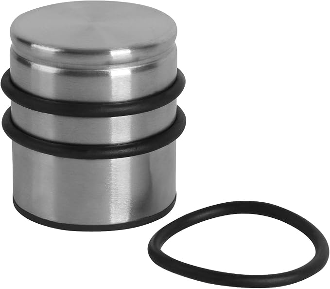 KINJOEK 4 Packs Heavy Duty Door Stopper, Solid Steel Door Stop No Need to Drill - Image 3