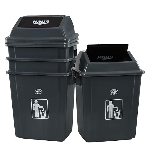 Morcte 6 Gallon Small Kitchen Trash Can by Morcte