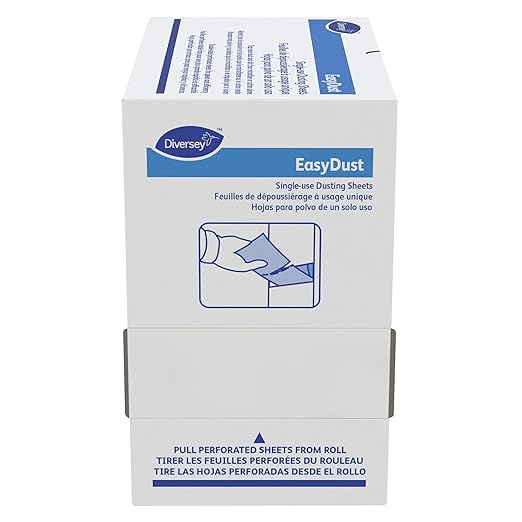 Diversey 9292466 EasyDust Single-use Dusting Sheets, Disposable Multisurface - Image 5