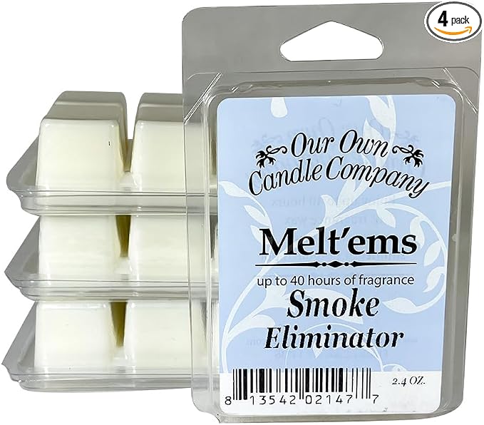Our Own Candle Company Premium Wax Melt, Smoke Eliminator Scent, 6 Cubes by OurOwnCandleCompanycandles