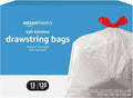 Amazon Basics Flextra Tall Kitchen Drawstring Trash Bags, 13 Gallon by AmazonBasics