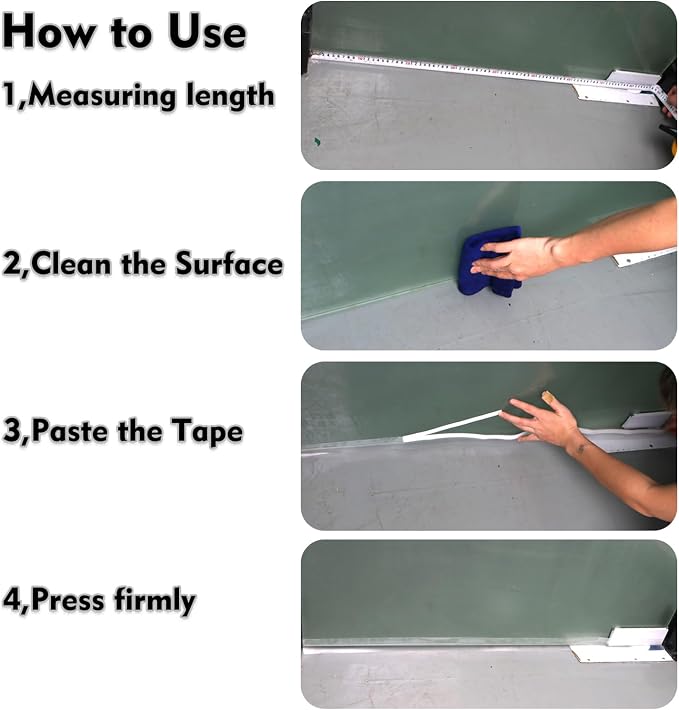 Silicone Seal Weather Stripping Tape 16.5 Ft Strip Bottom Draft Insulation - Image 4