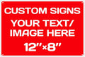 Personalized Aluminum Weatherproof Metal Sign by Repaly
